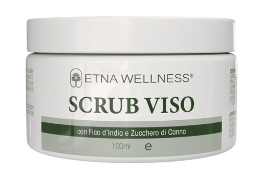 Etna wellness scrub viso